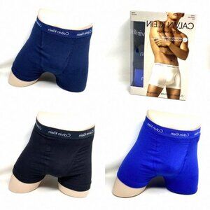 💖MEGA SALE💖Calvin Klein Men’s Underwear 3 Pack NB2615905 Blue Trunk Cotton